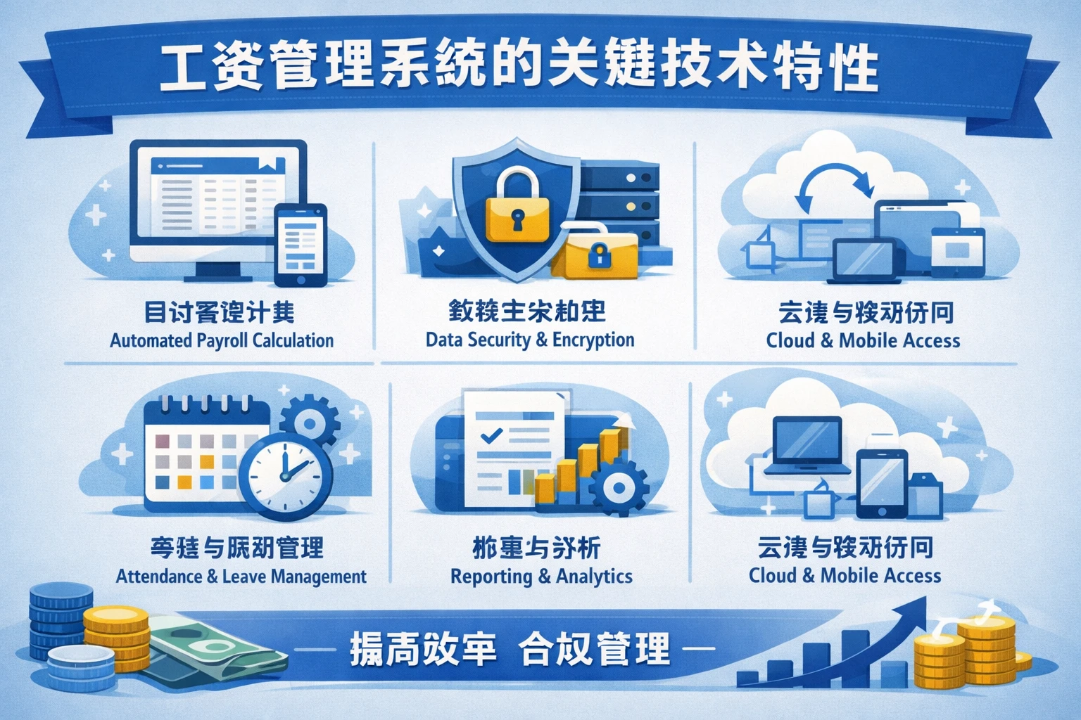 工资管理系统的关键技术特性