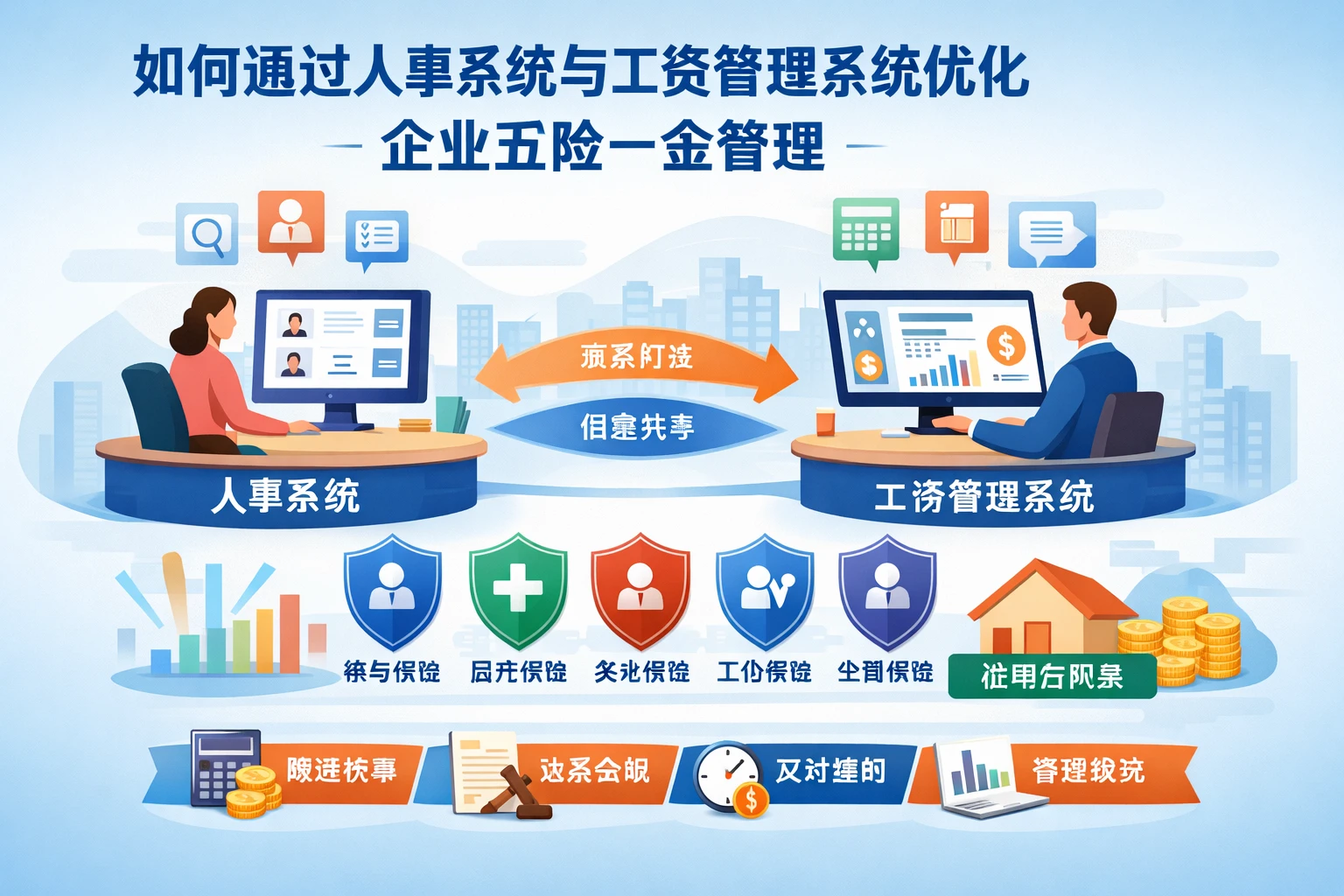 如何通过人事系统与工资管理系统优化企业五险一金管理