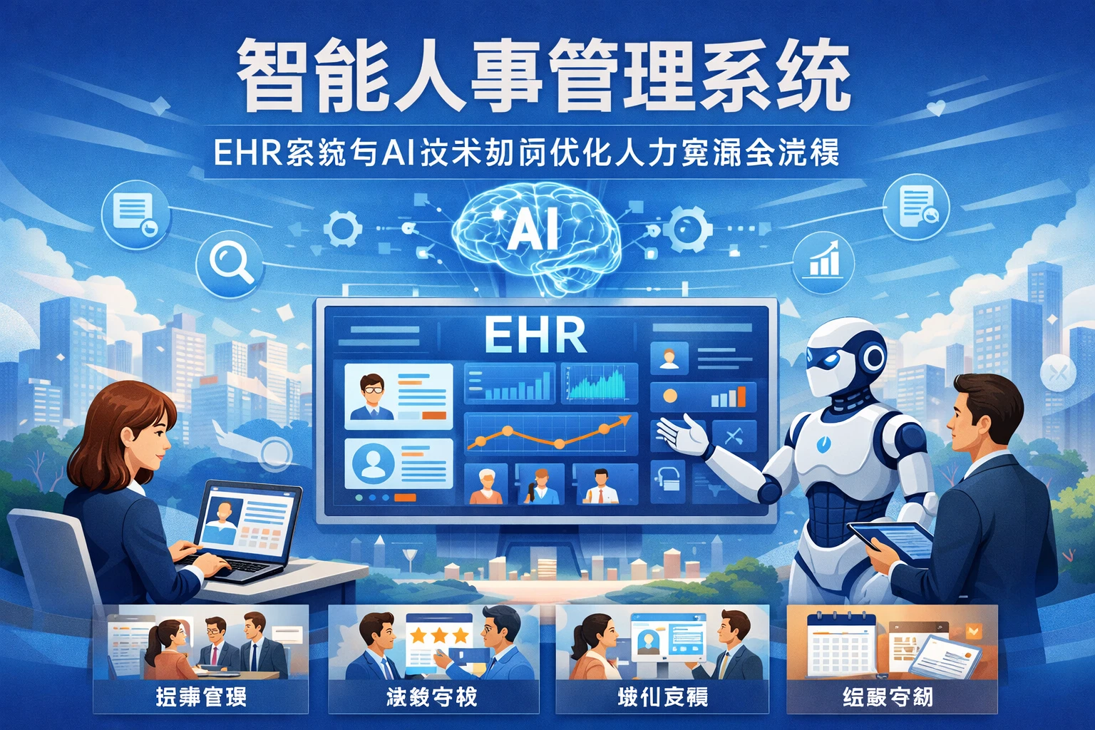 智能人事管理系统：EHR系统与AI技术如何优化人力资源全流程