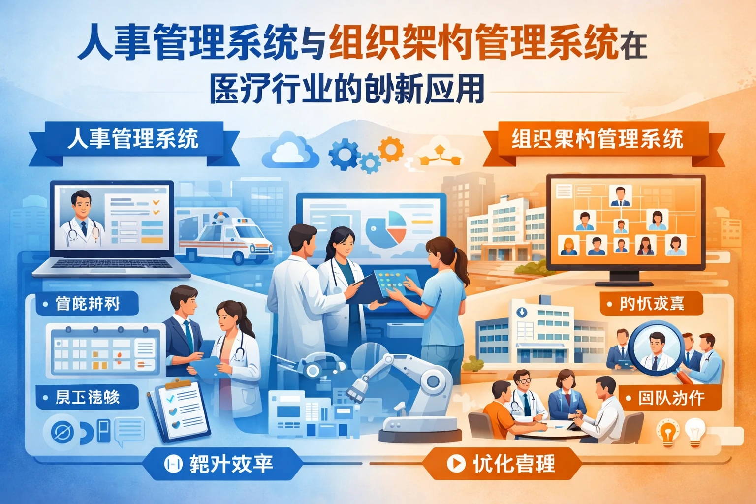 人事管理系统与组织架构管理系统在医疗行业的创新应用