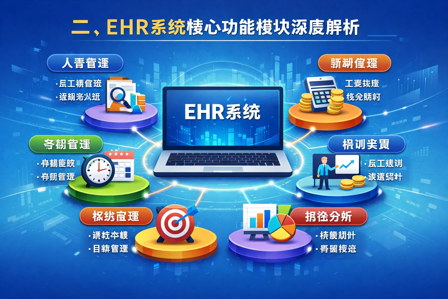 二、ehr系统核心功能模块深度解析