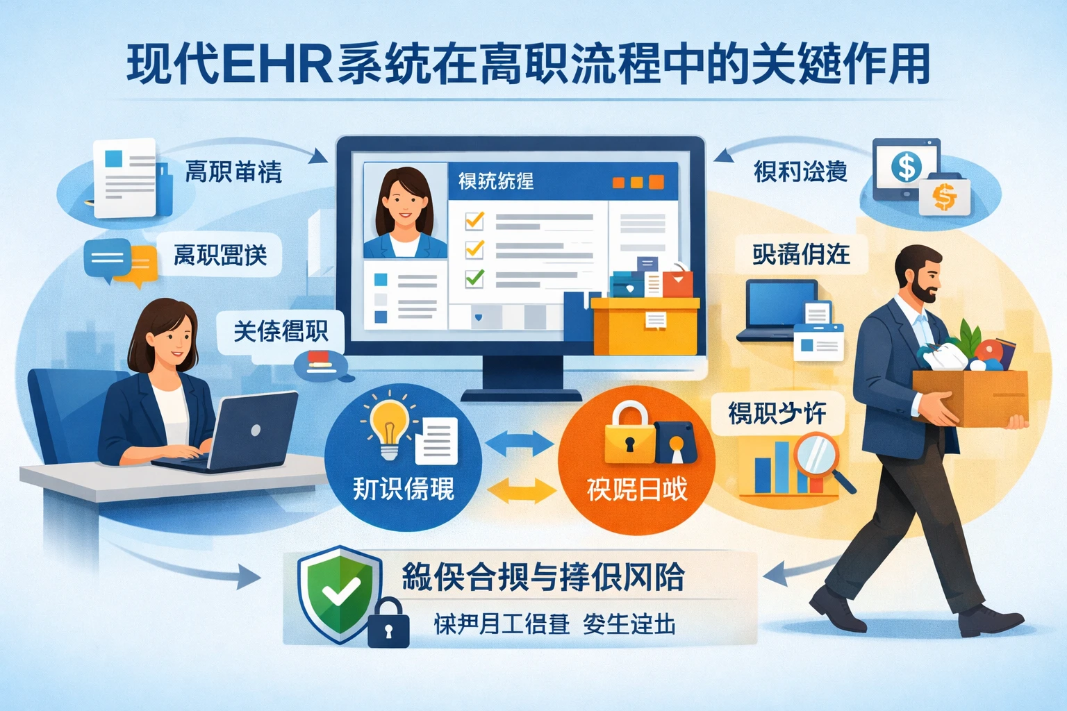 现代ehr系统在离职流程中的关键作用