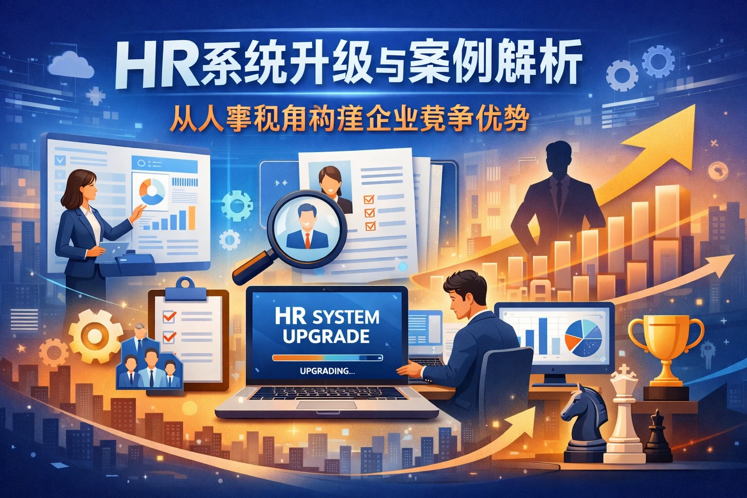 HR系统升级与案例解析：从人事视角构建企业竞争优势