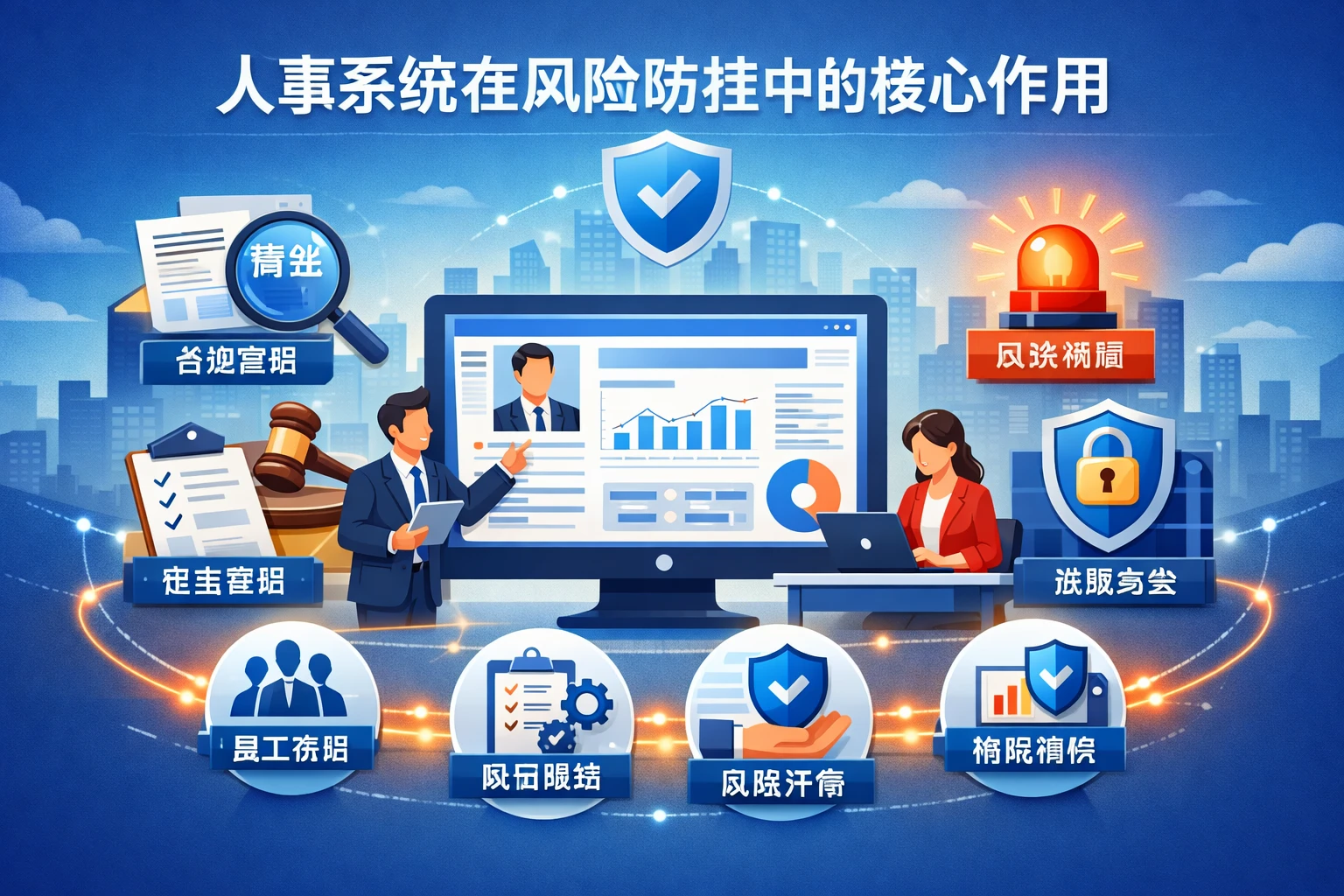 人事系统在风险防控中的核心作用