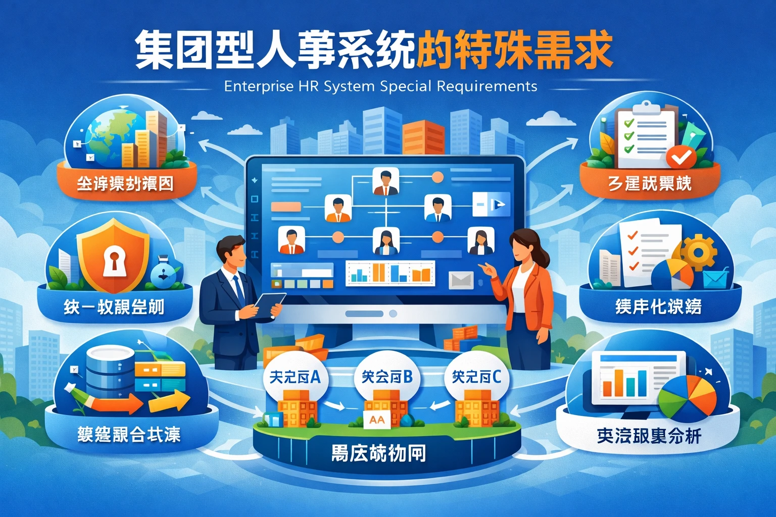 集团型人事系统的特殊需求