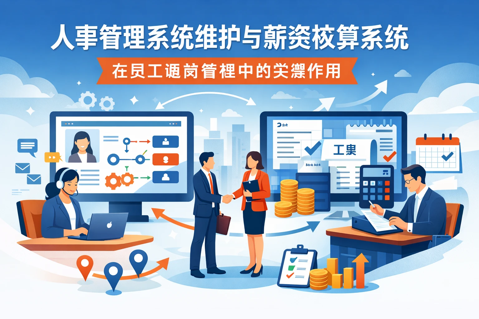 人事管理系统维护与薪资核算系统在员工调岗管理中的关键作用