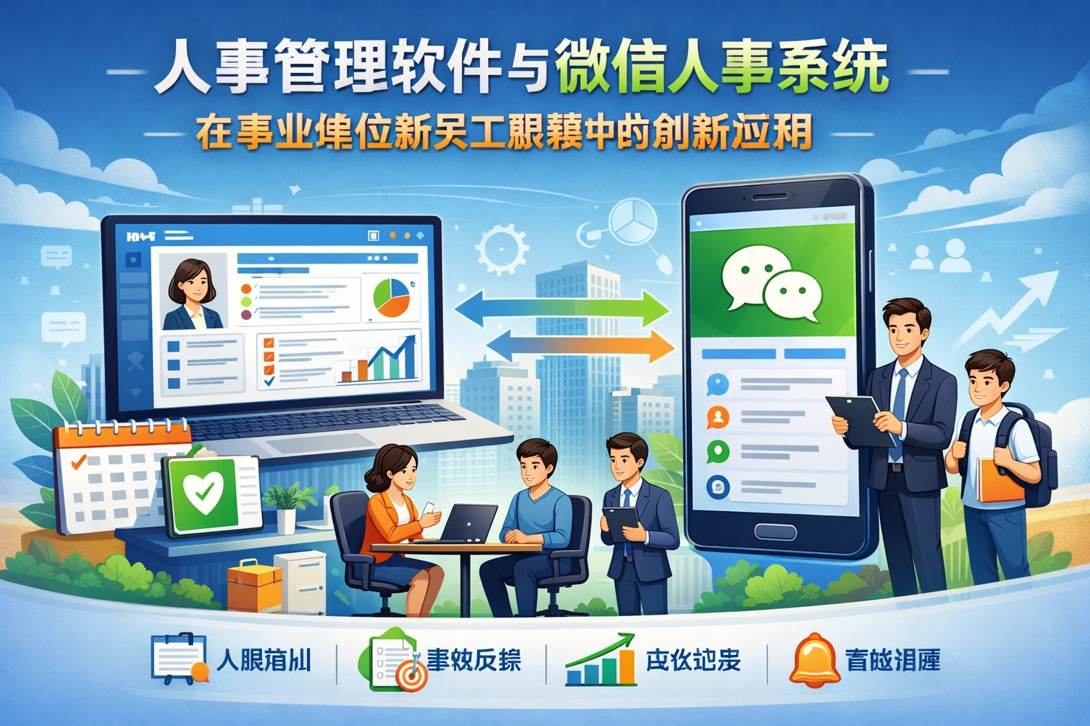 人事管理软件与微信人事系统在事业单位新员工跟踪中的创新应用
