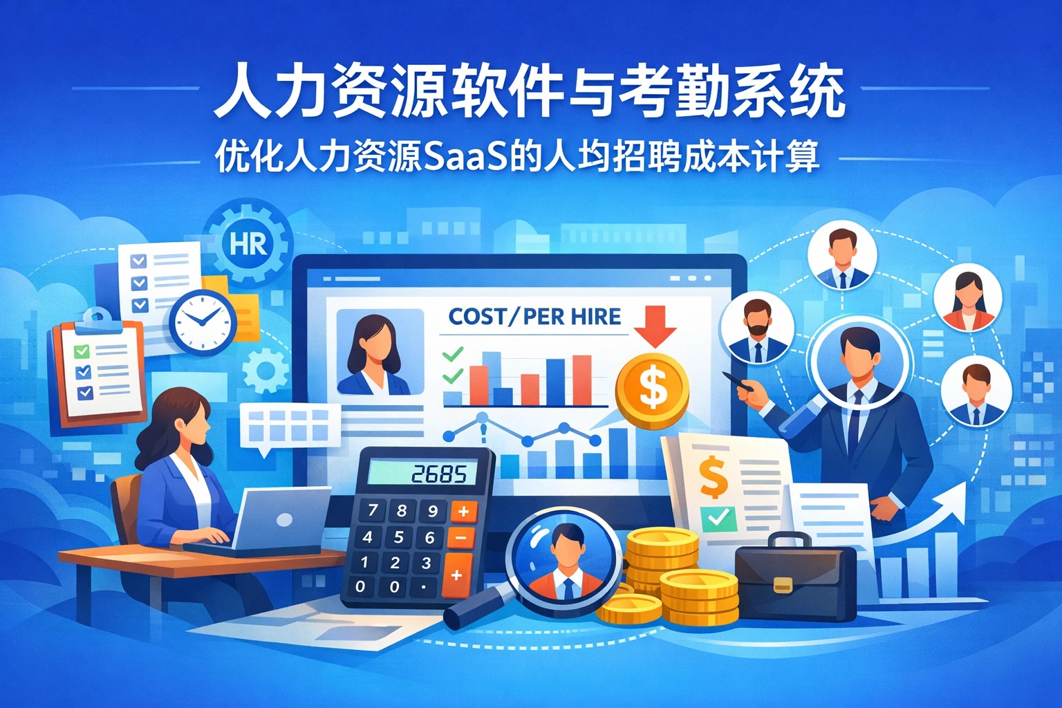 人力资源软件与考勤系统：优化人力资源SaaS的人均招聘成本计算