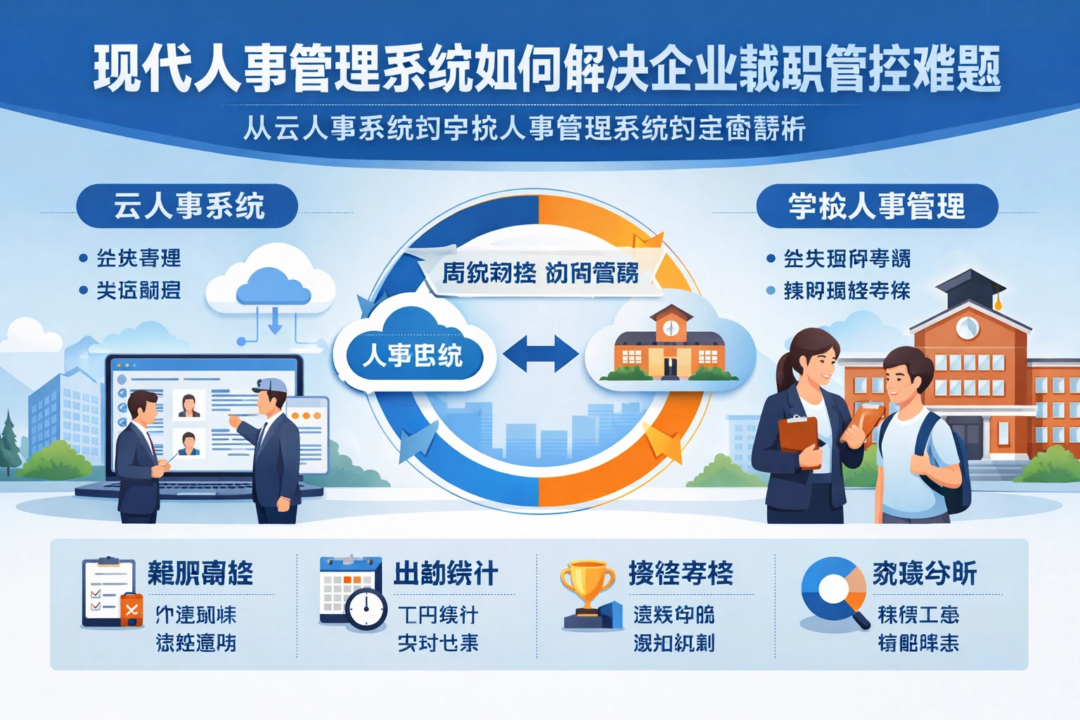 现代人事管理系统如何解决企业兼职管控难题:从云人事系统到学校人事管理系统的全面解析