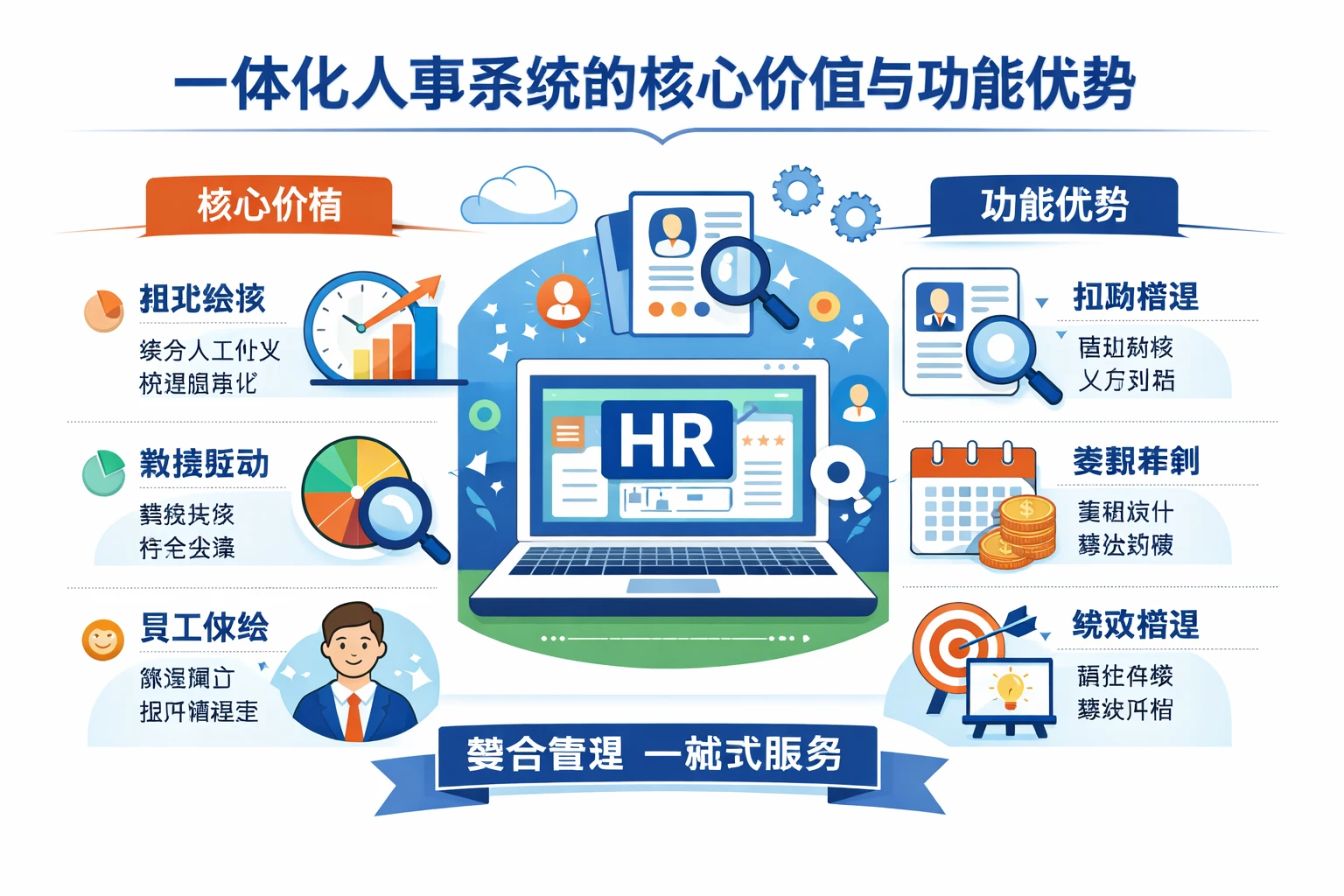 一体化人事系统的核心价值与功能优势