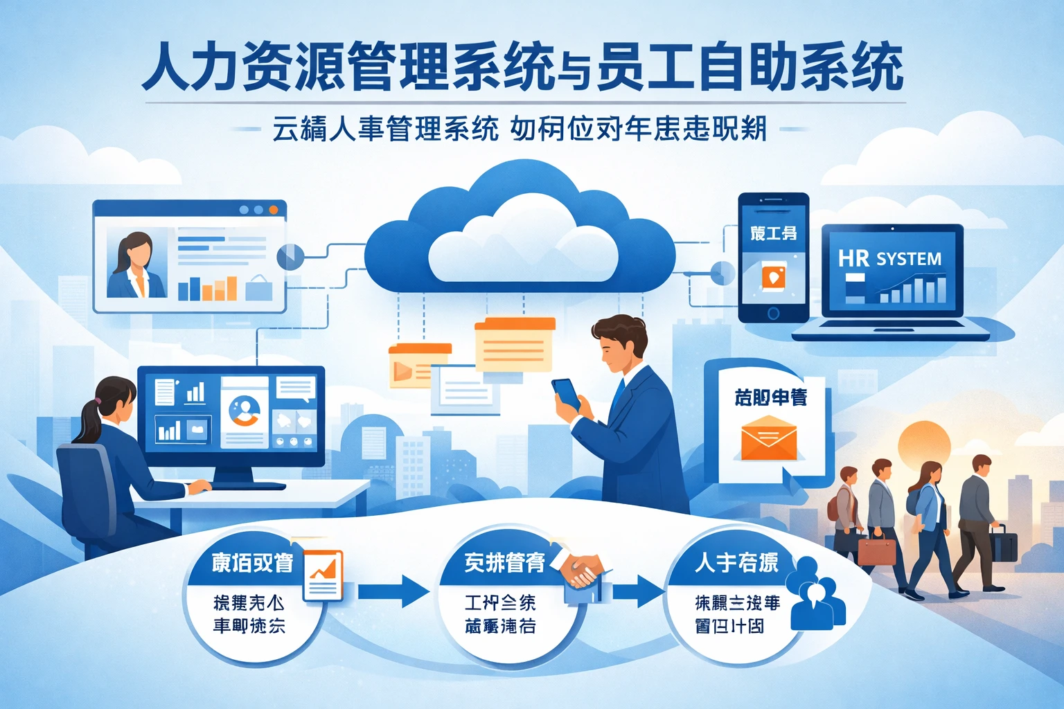 人力资源管理系统与员工自助系统:云端人事管理系统如何应对年底离职潮