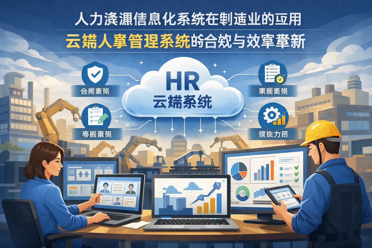 人力资源信息化系统在制造业的应用：云端人事管理系统的合规与效率革新