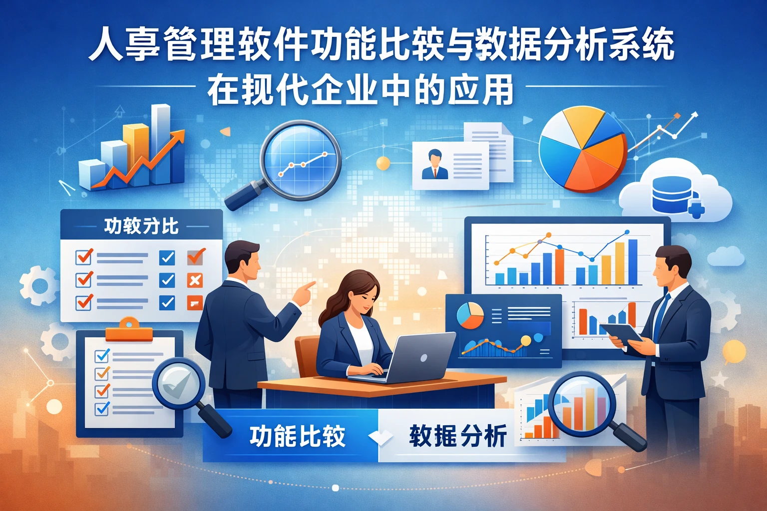 人事管理软件功能比较与数据分析系统在现代企业中的应用