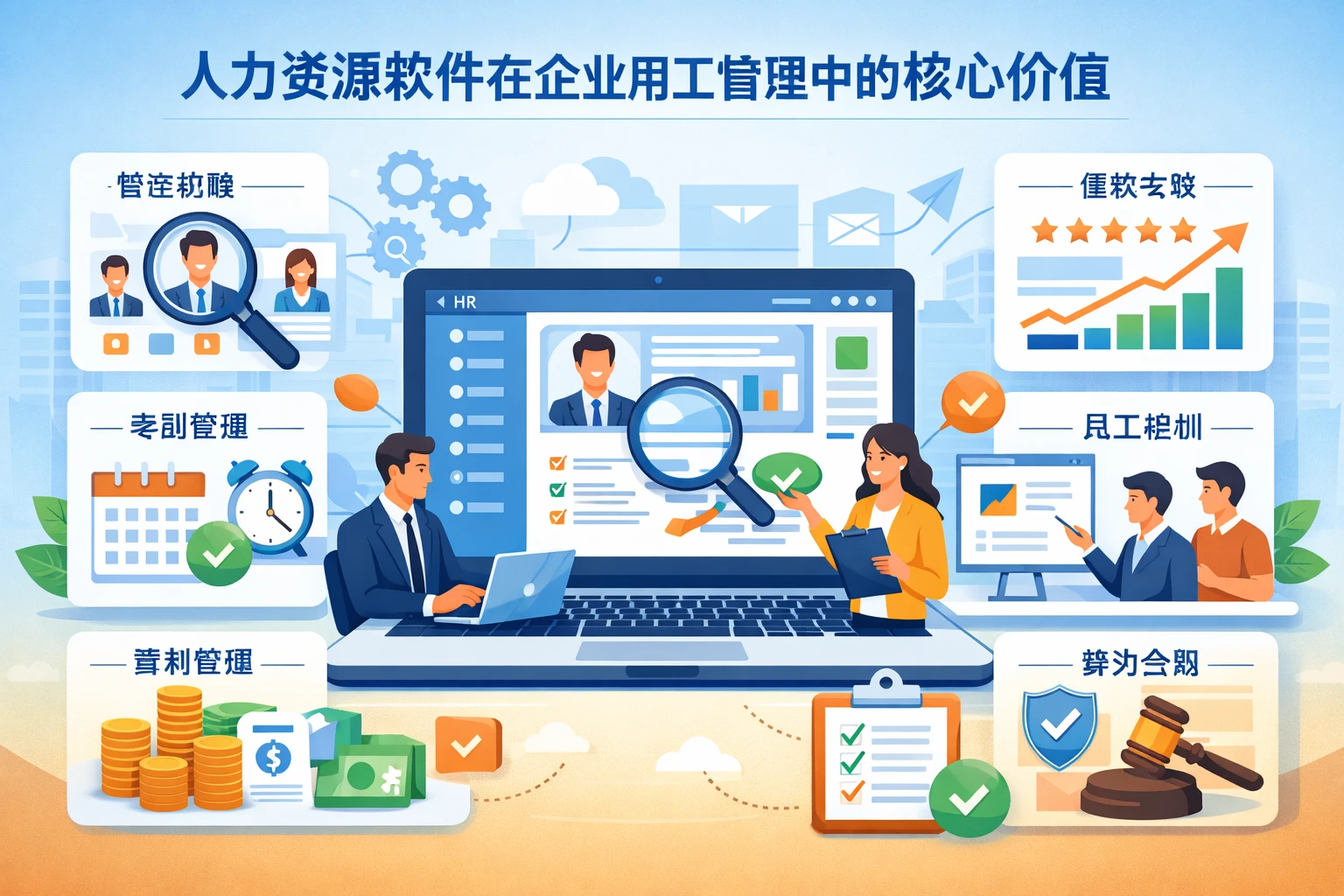 人力资源软件在企业用工管理中的核心价值