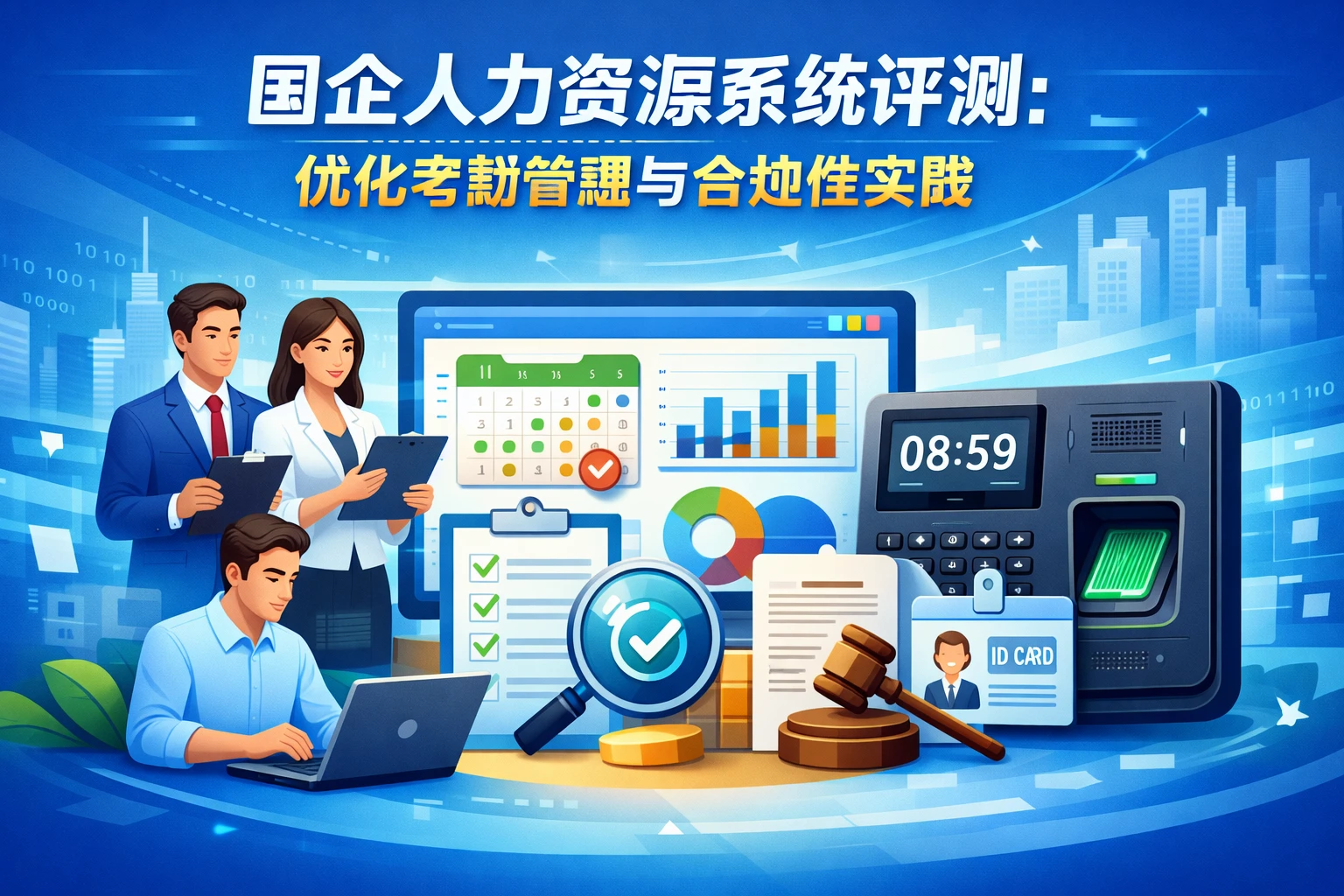国企人力资源系统评测：优化考勤管理与合规性实践