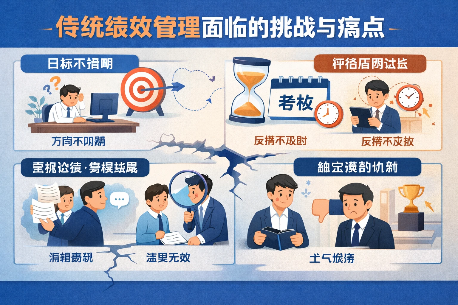 传统绩效管理面临的挑战与痛点