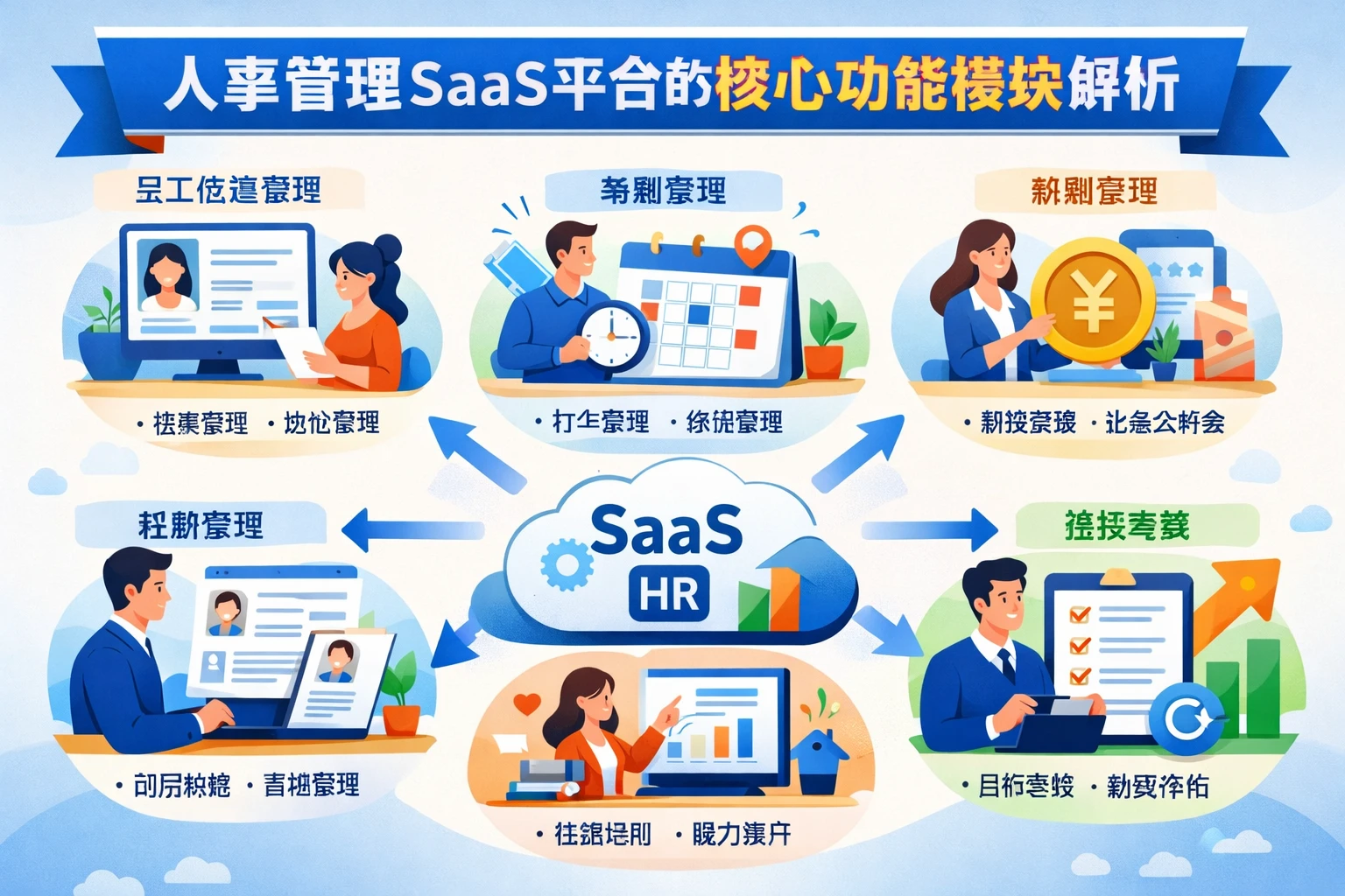 人事管理SaaS平台的核心功能模块解析