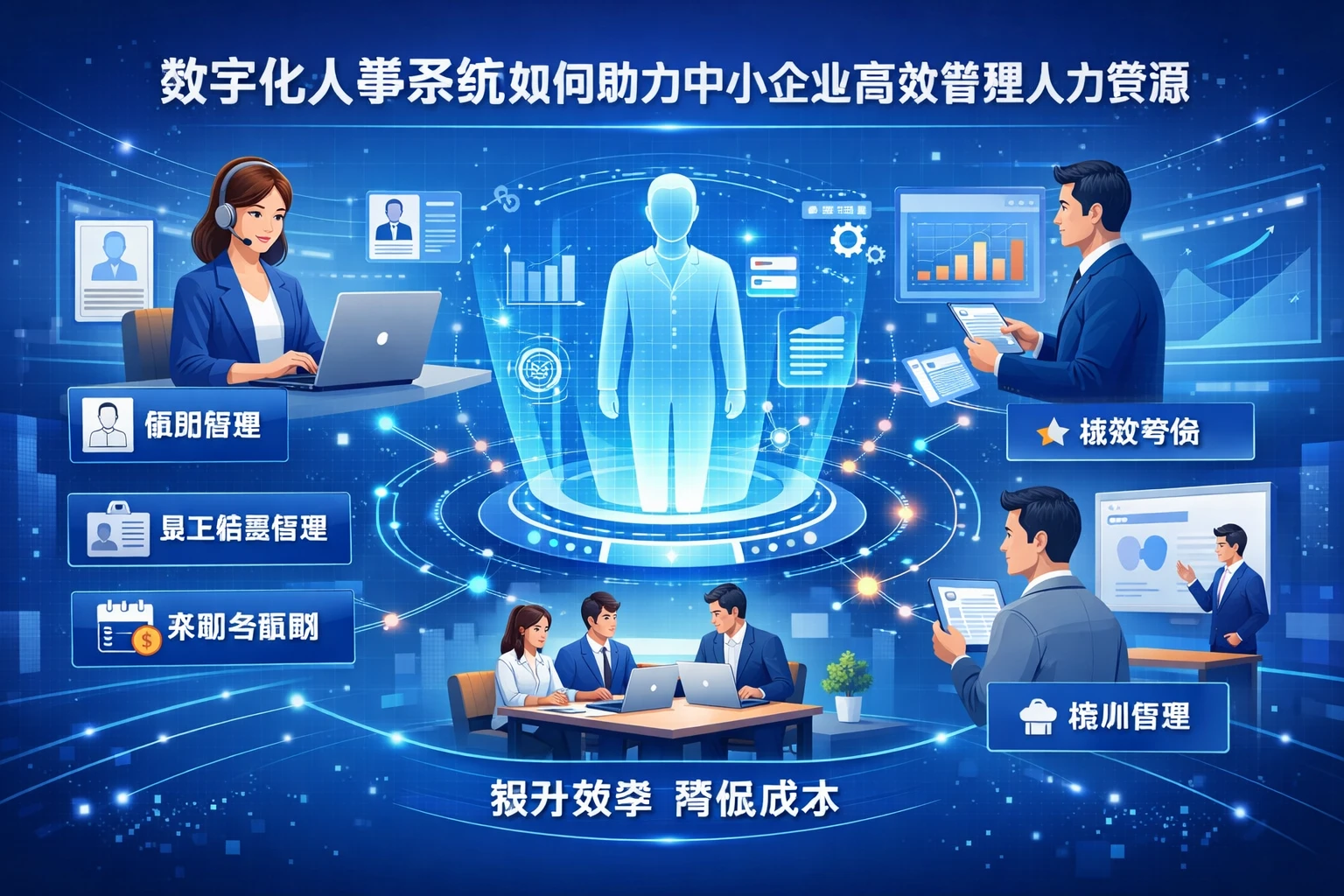 数字化人事系统如何助力中小企业高效管理人力资源