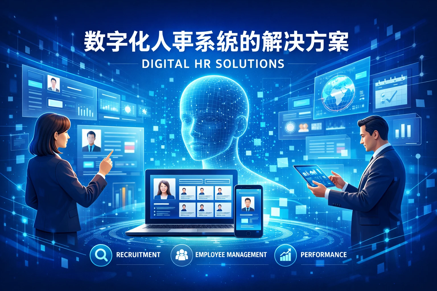 数字化人事系统的解决方案