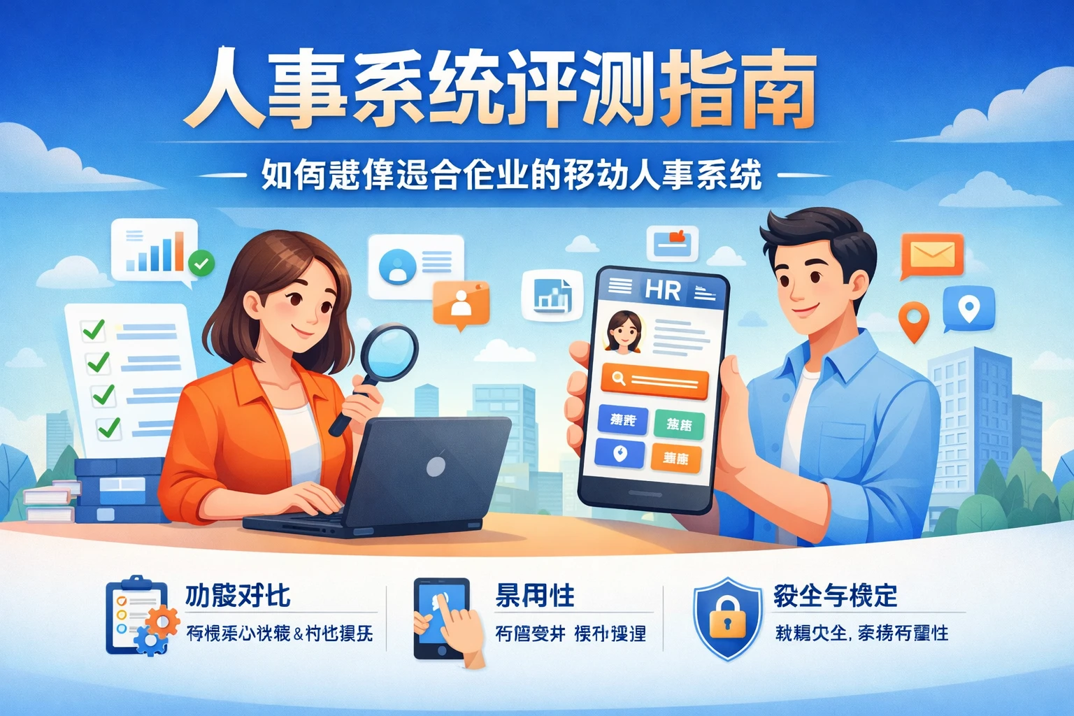 人事系统评测指南：如何选择适合企业的移动人事系统