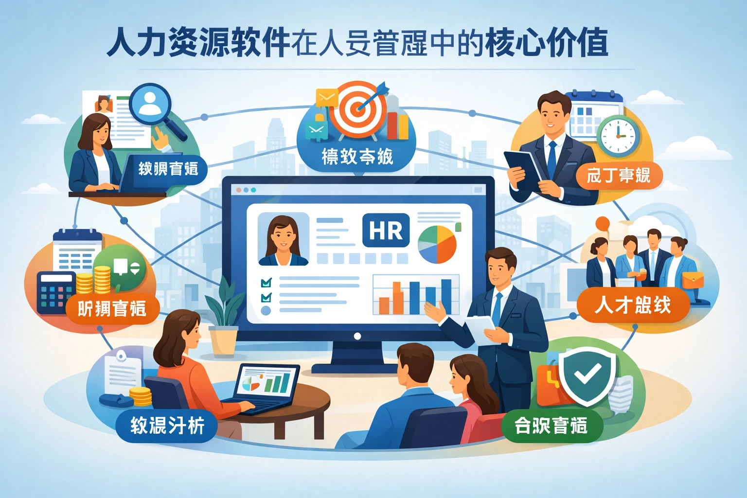 人力资源软件在人员管理中的核心价值