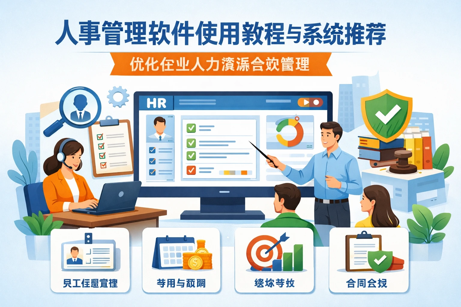 人事管理软件使用教程与系统推荐：优化企业人力资源合规管理