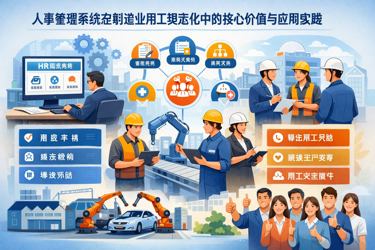 人事管理系统在制造业用工规范化中的核心价值与应用实践