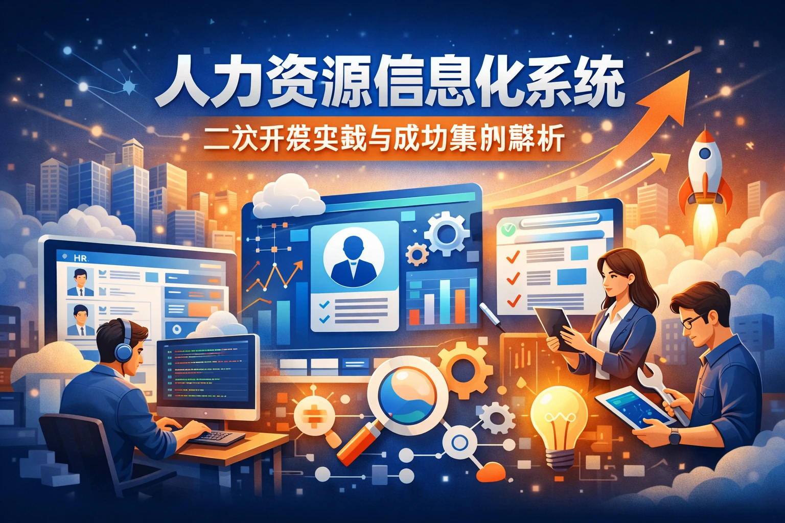 人力资源信息化系统二次开发实践与成功案例解析