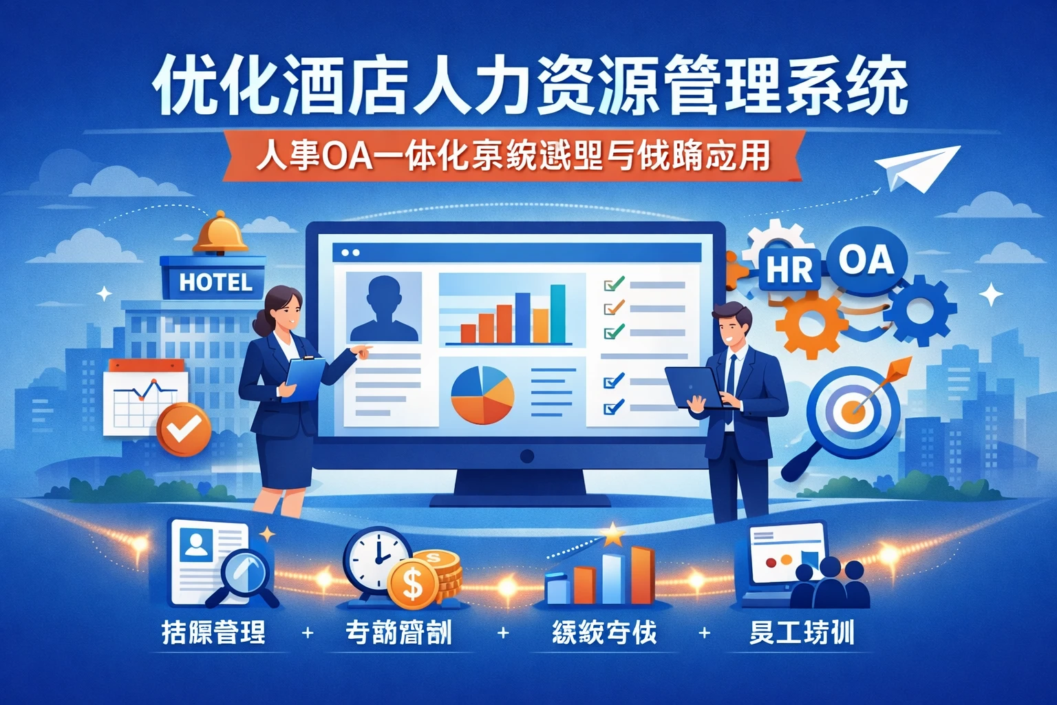 优化酒店人力资源管理系统：人事OA一体化系统选型与战略应用