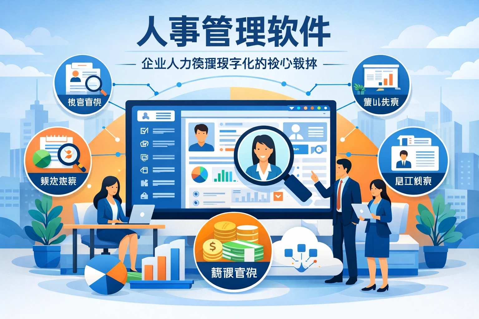 人事管理软件:企业人力资源数字化的核心载体
