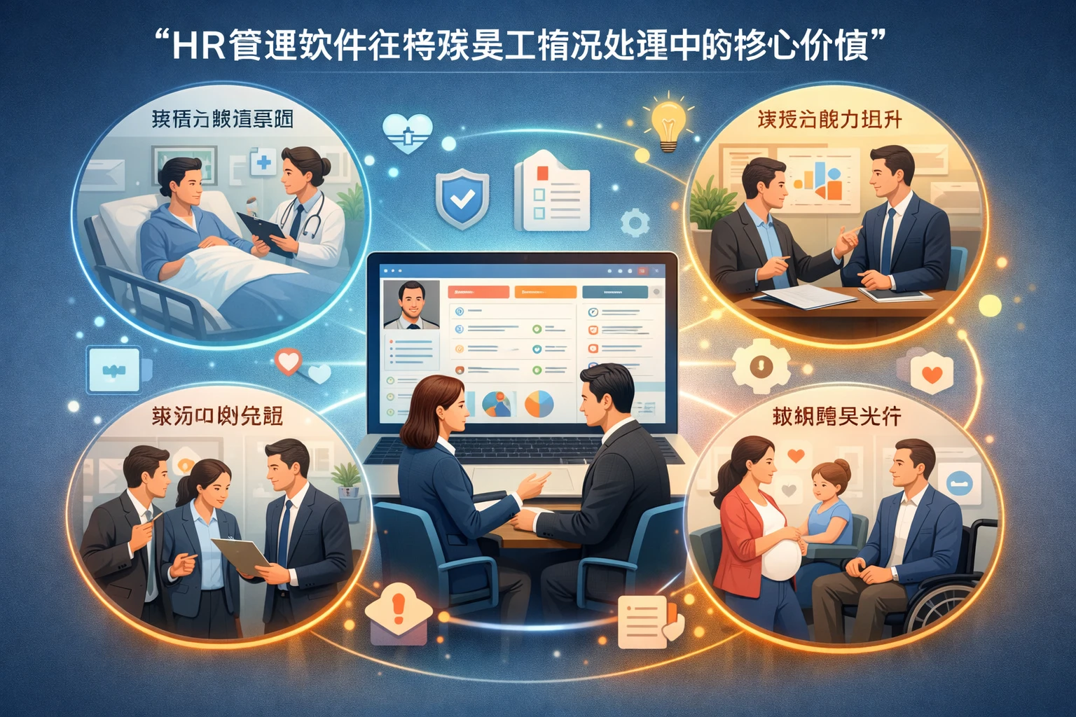 HR管理软件在特殊员工情况处理中的核心价值