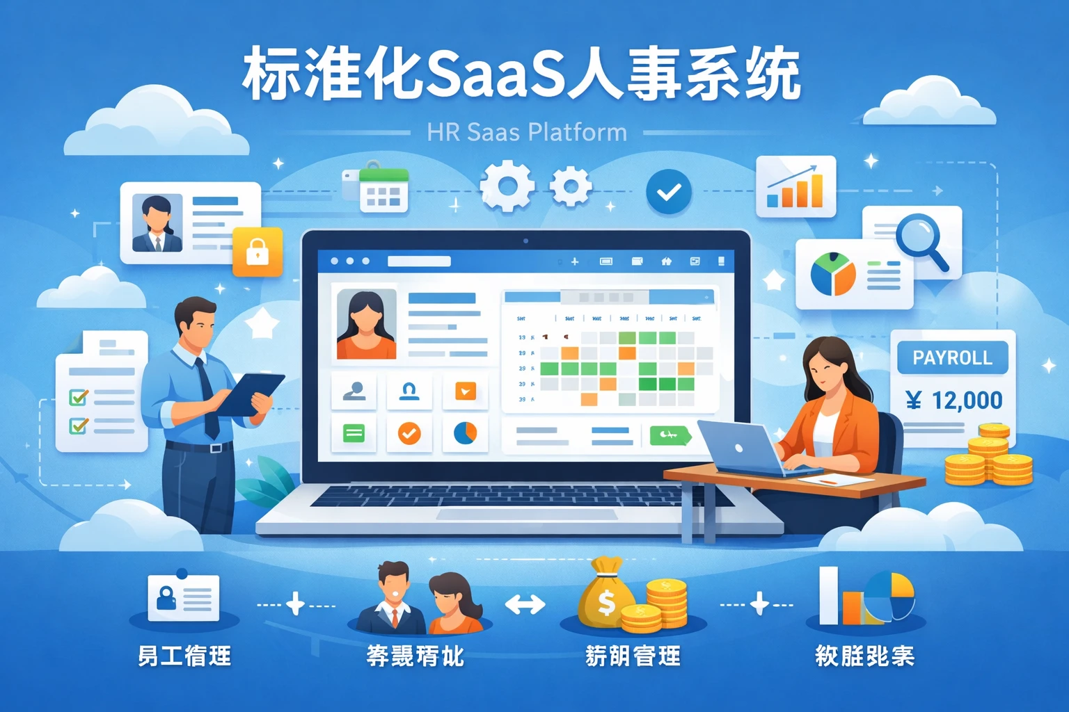 标准化SaaS人事系统