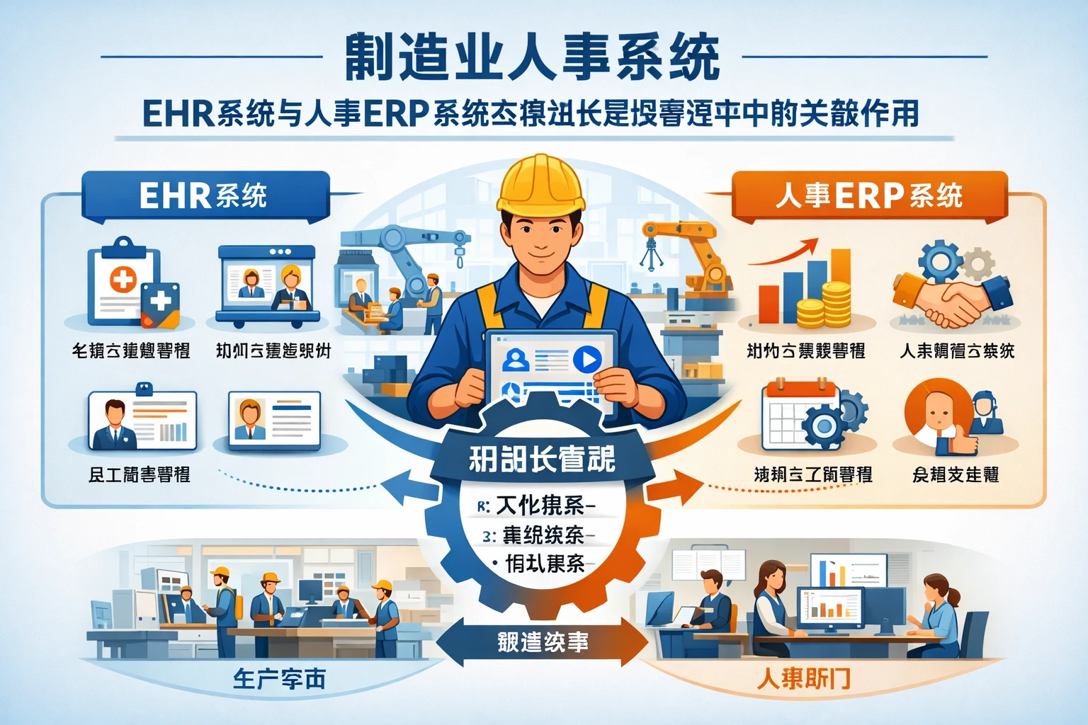 制造业人事系统：EHR系统与人事ERP系统在班组长层级管理中的关键作用
