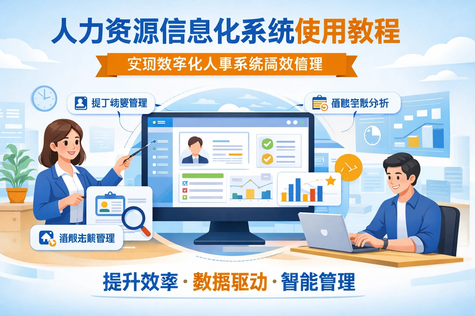 人力资源信息化系统使用教程：实现数字化人事系统高效管理