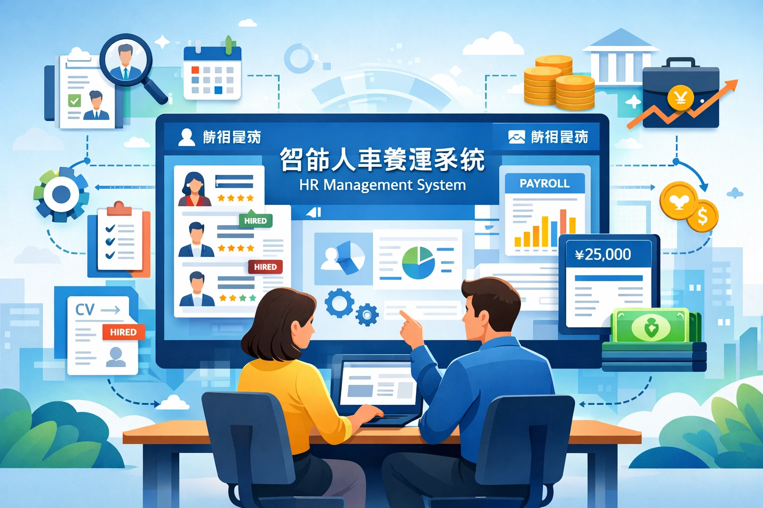 智能化人事管理软件：集成招聘与薪酬系统的高效解决方案