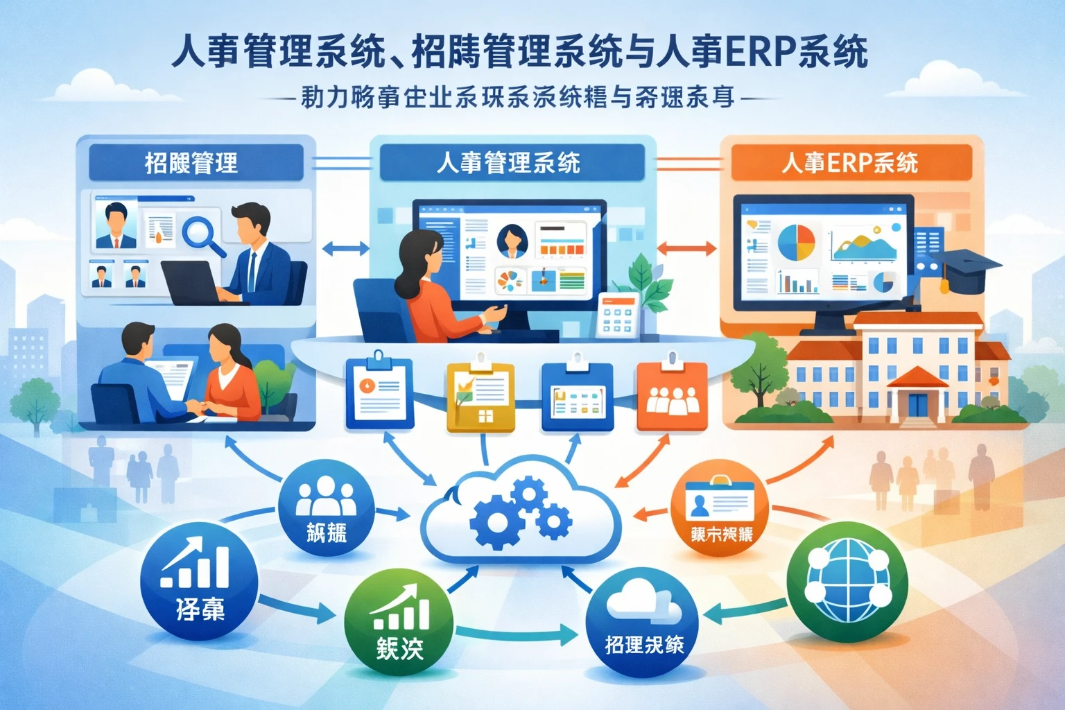 人事管理系统、招聘管理系统与人事ERP系统：助力教育企业实现高效统筹与资源共享