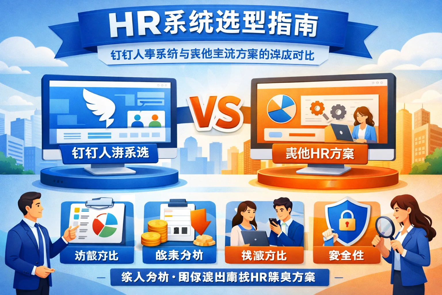 HR系统选型指南：钉钉人事系统与其他主流方案的深度对比