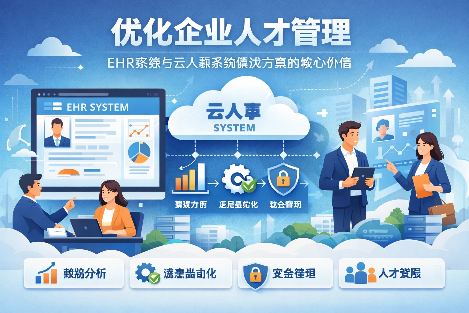优化企业人才管理:ehr系统与云人事系统解决方案的核心价值