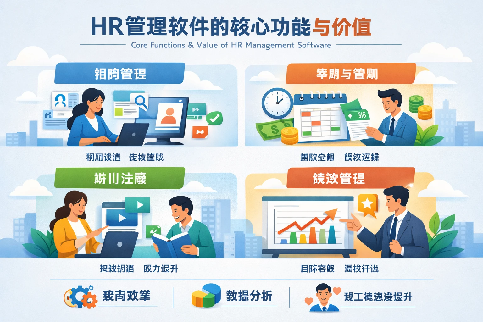 HR管理软件的核心功能与价值