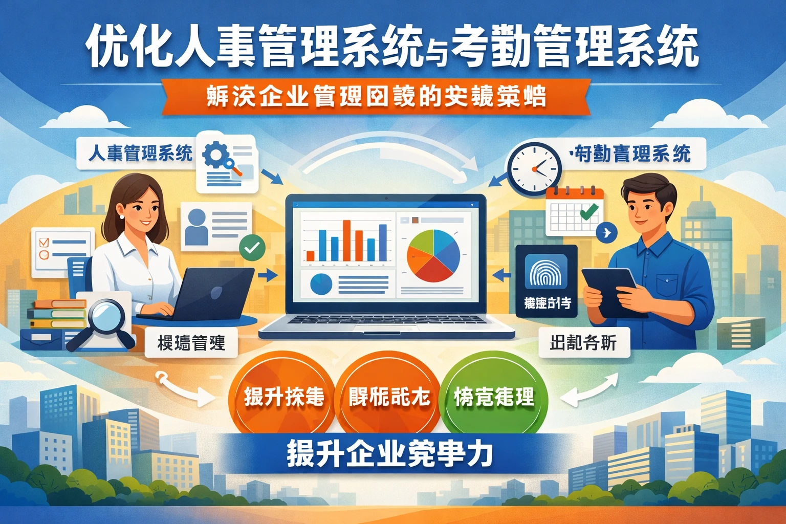 优化人事管理系统与考勤管理系统：解决企业管理困境的关键策略