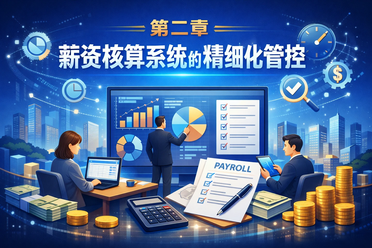 第二章 薪资核算系统的精细化管控