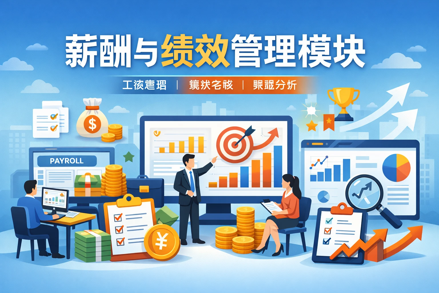 薪酬与绩效管理模块