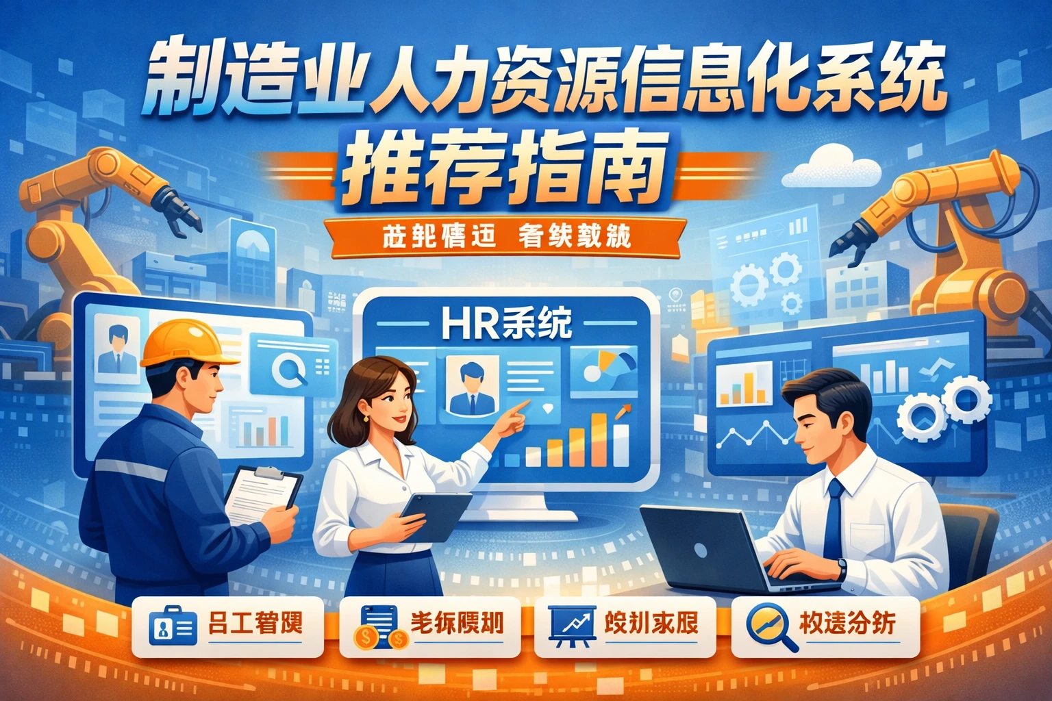制造业人力资源信息化系统推荐指南