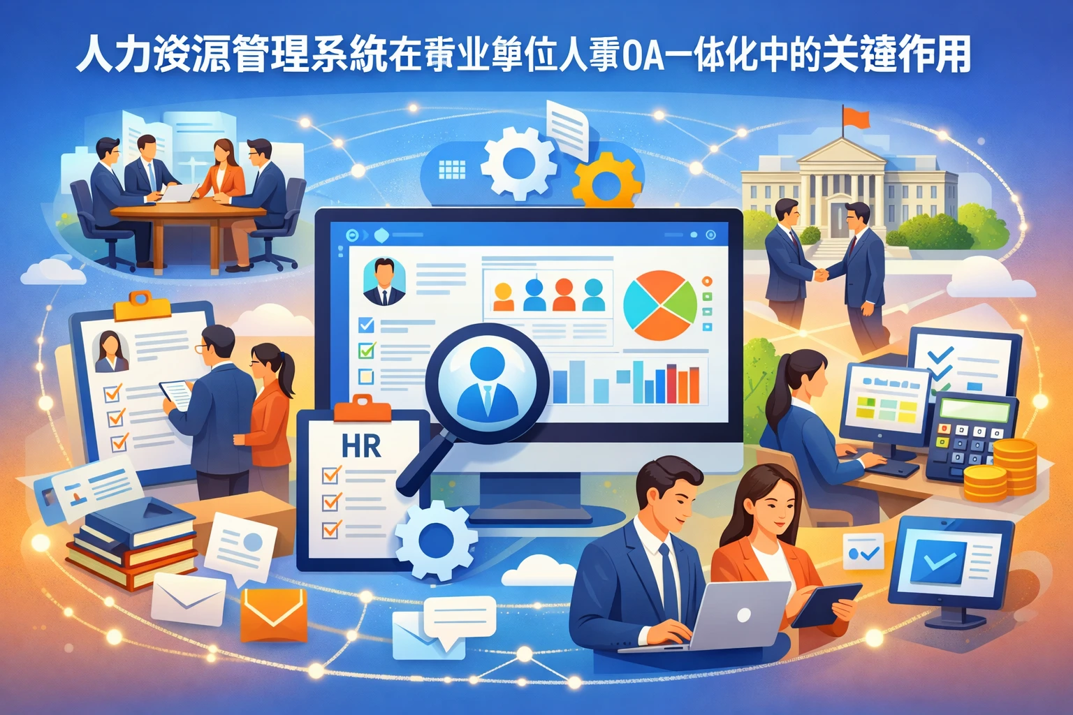 人力资源管理系统在事业单位人事OA一体化中的关键作用