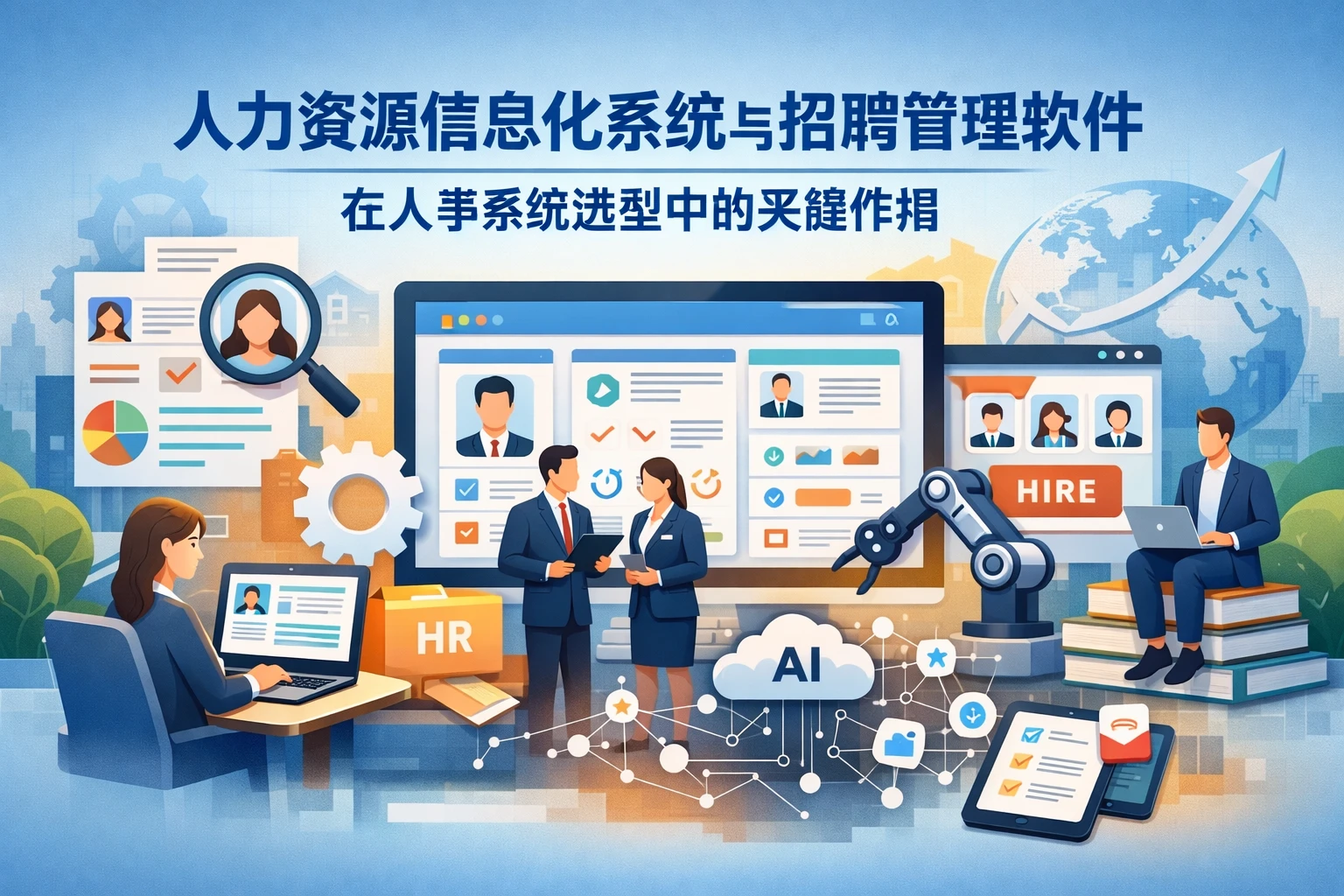 人力资源信息化系统与招聘管理软件在人事系统选型中的关键作用