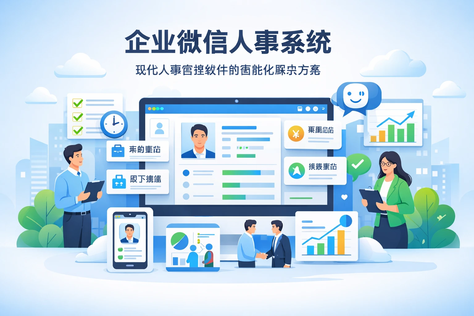 企业微信人事系统：现代人事管理软件的智能化解决方案