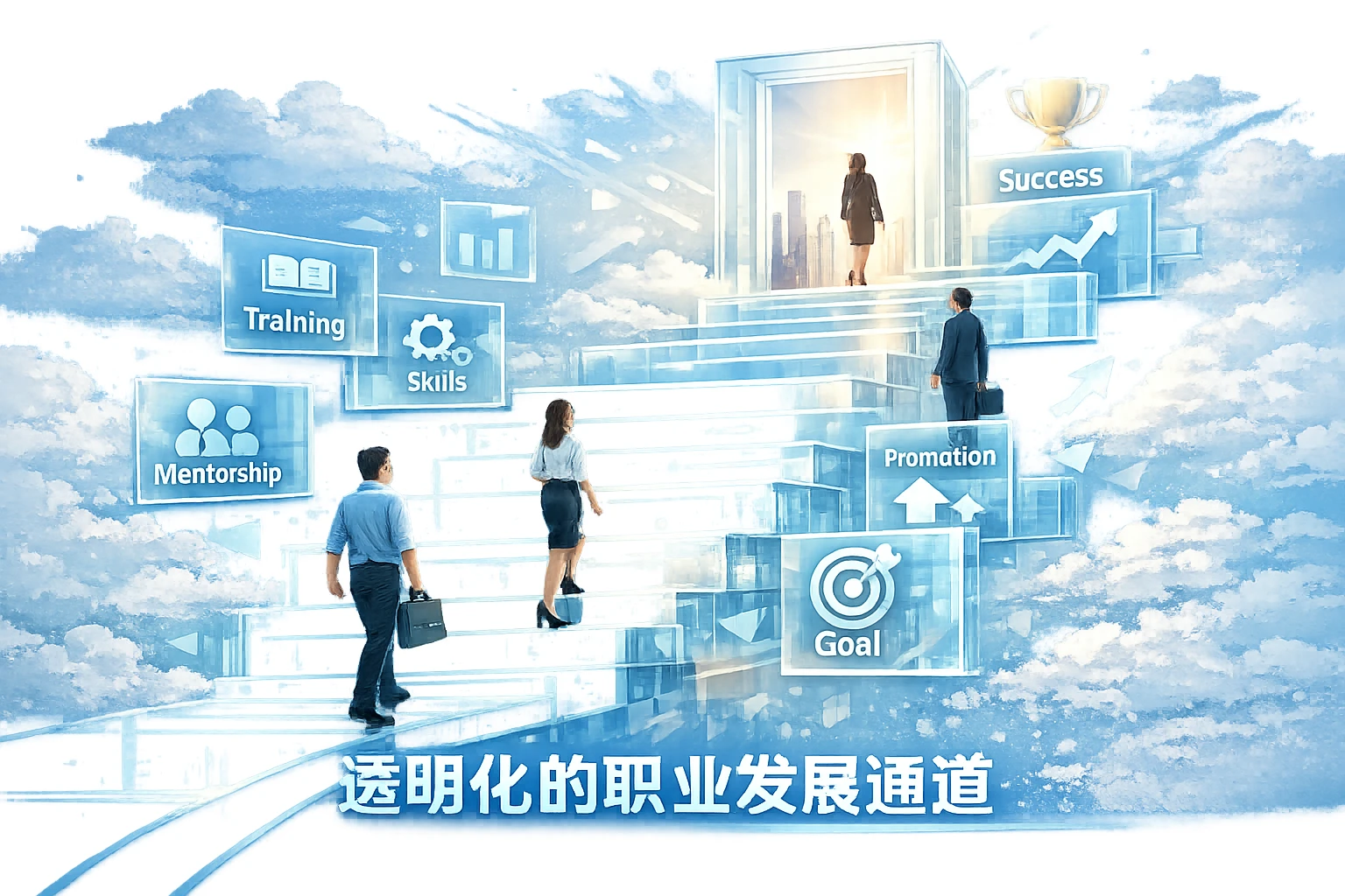 透明化的职业发展通道