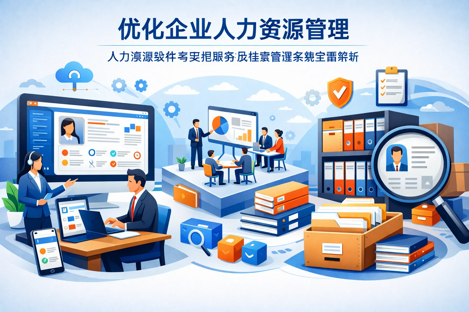 优化企业人力资源管理：人力资源软件与实施服务及档案管理系统全面解析