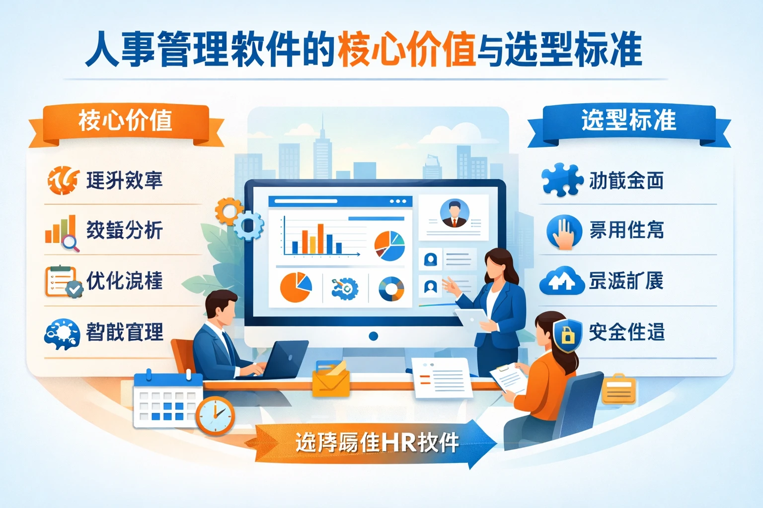 人事管理软件的核心价值与选型标准