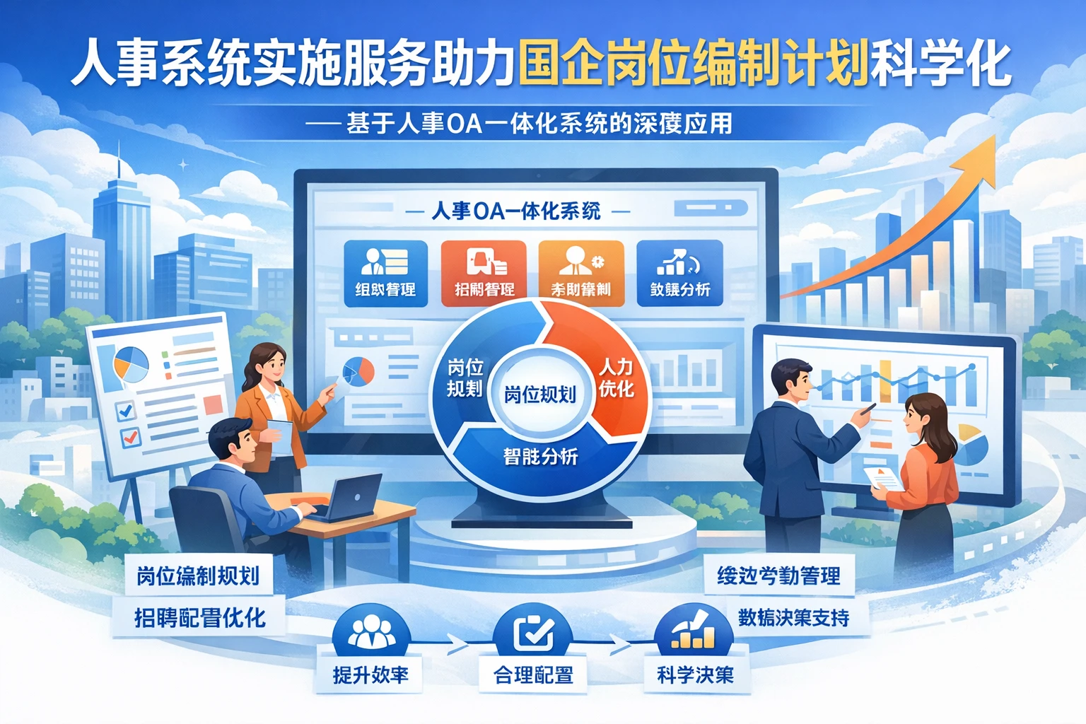 人事系统实施服务助力国企岗位编制计划科学化——基于人事OA一体化系统的深度应用